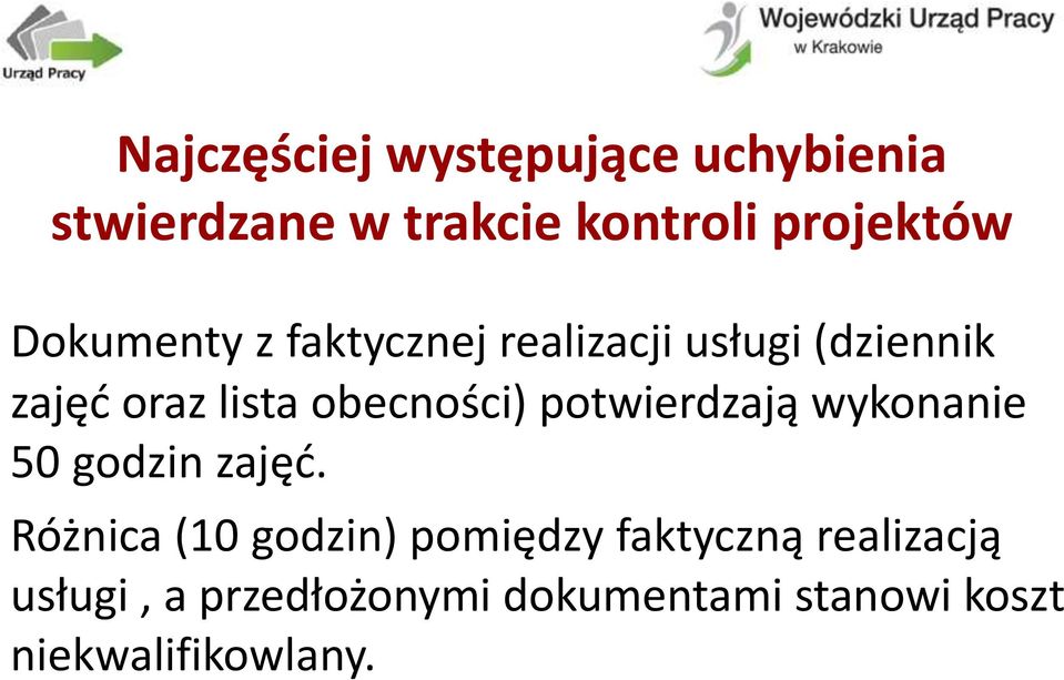 potwierdzają wykonanie 50 godzin zajęć.