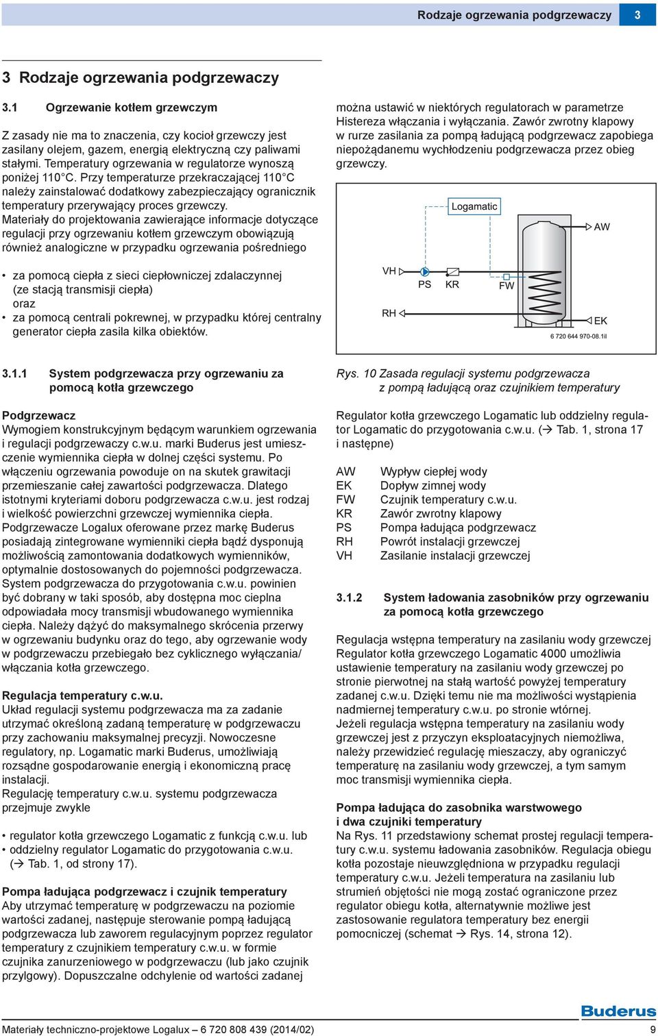 Temperatury ogrzewania w regulatorze wynoszą poniżej 110 C. Przy temperaturze przekraczającej 110 C należy zainstalować dodatkowy zabezpieczający ogranicznik temperatury przerywający proces grzewczy.
