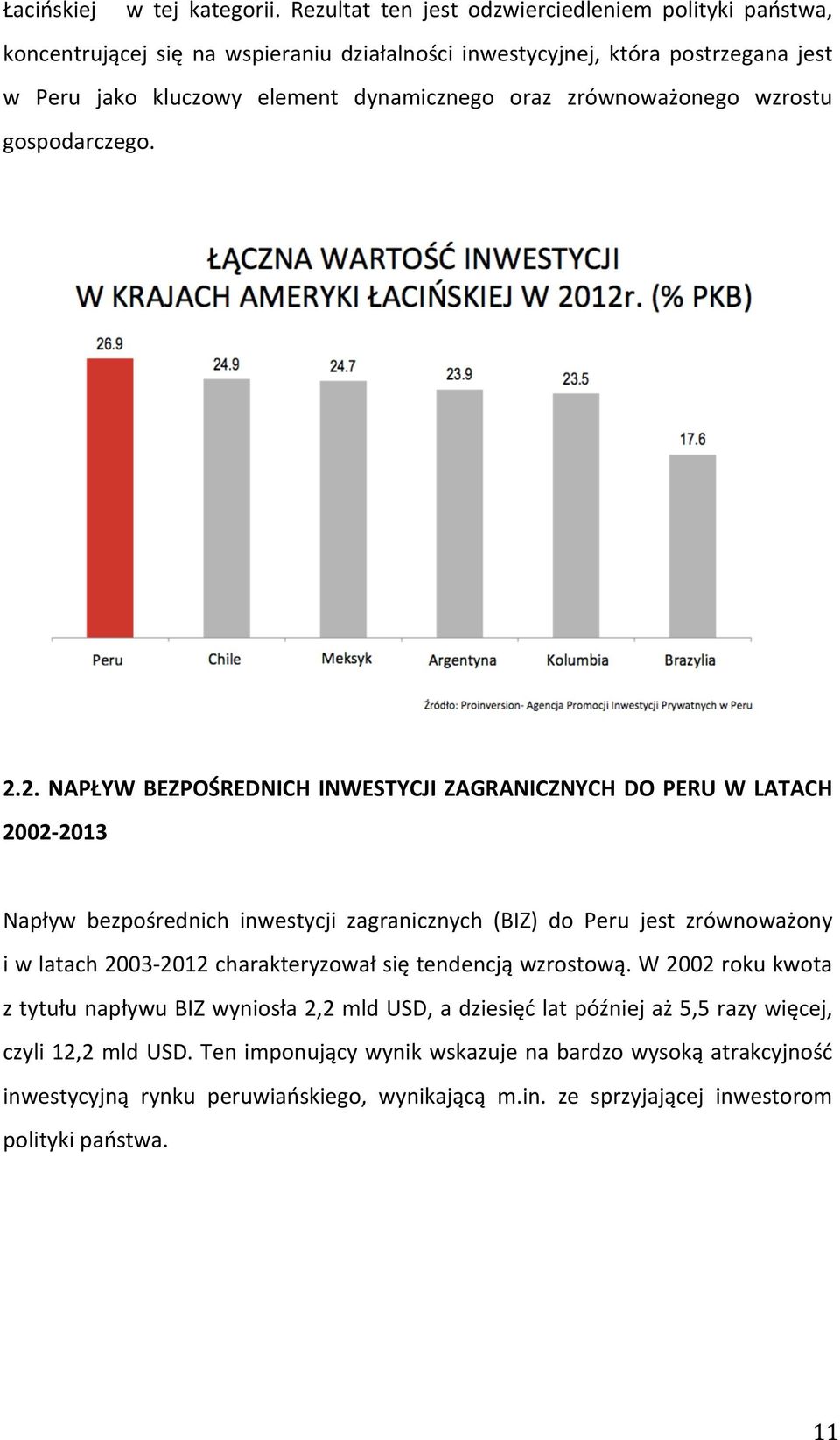 zrównoważonego wzrostu gospodarczego. 2.