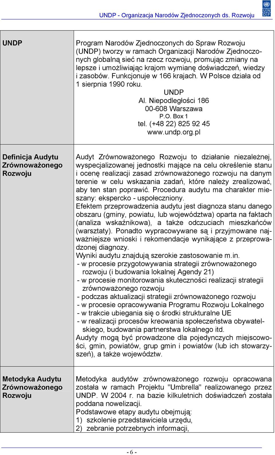 pl Definicja Audytu Zrównoważonego Rozwoju Audyt Zrównoważonego Rozwoju to działanie niezależnej, wyspecjalizowanej jednostki mające na celu określenie stanu i ocenę realizacji zasad zrównoważonego