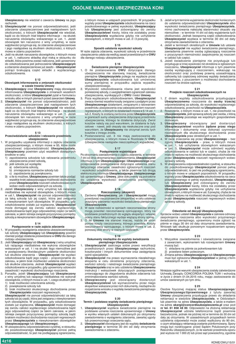 skutek naruszenia obowiązku wskazanego w ust. 1.