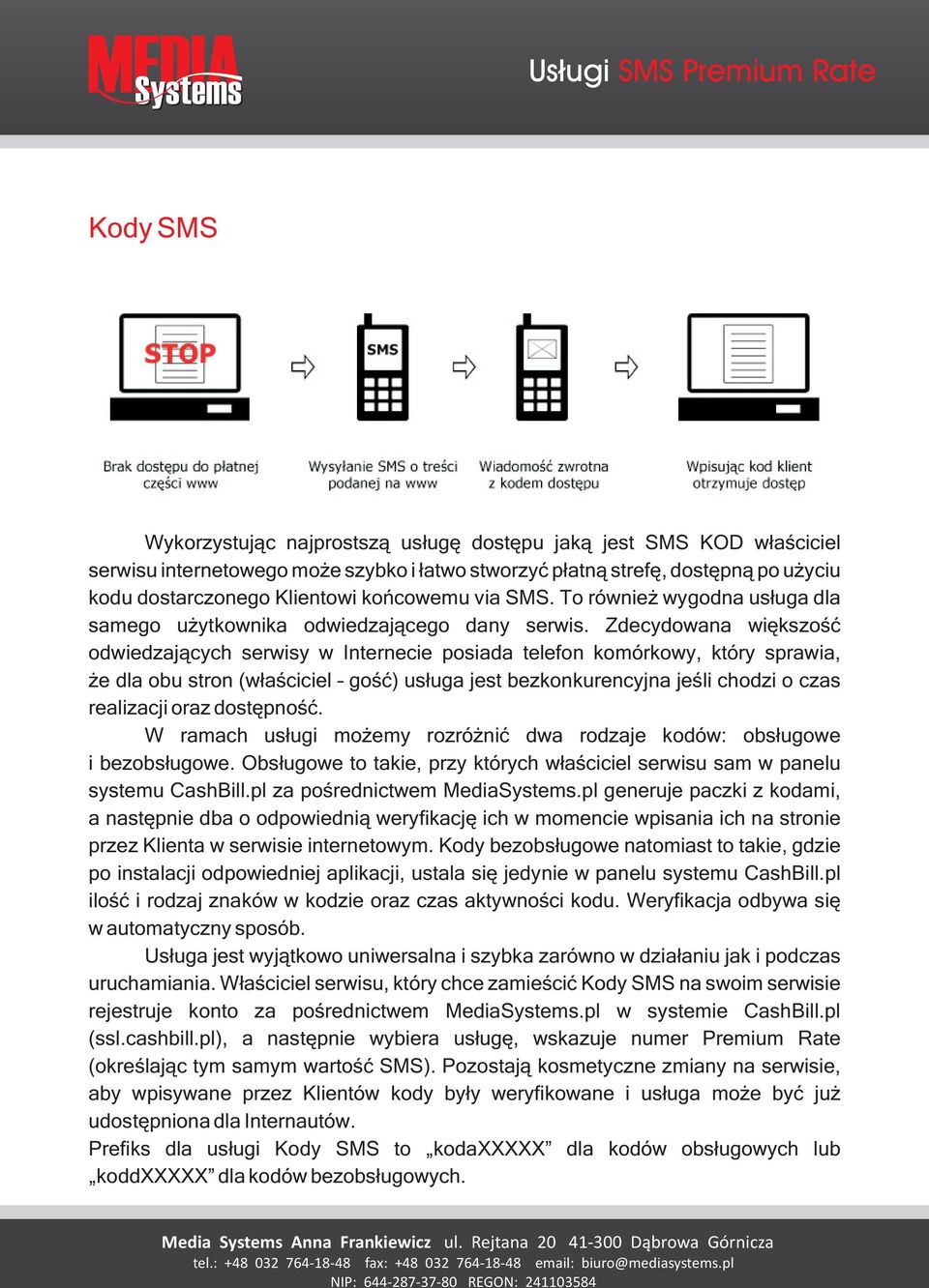 Zdecydowana wiêkszoœæ odwiedzaj¹cych serwisy w Internecie posiada telefon komórkowy, który sprawia, e dla obu stron (w³aœciciel goœæ) us³uga jest bezkonkurencyjna jeœli chodzi o czas realizacji oraz