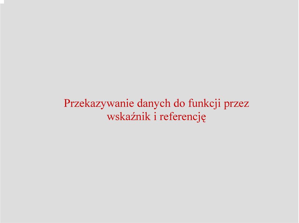 funkcji przez