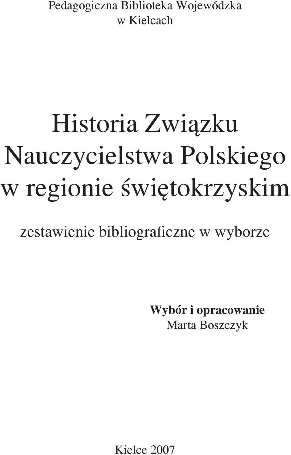 regionie świętokrzyskim zestawienie