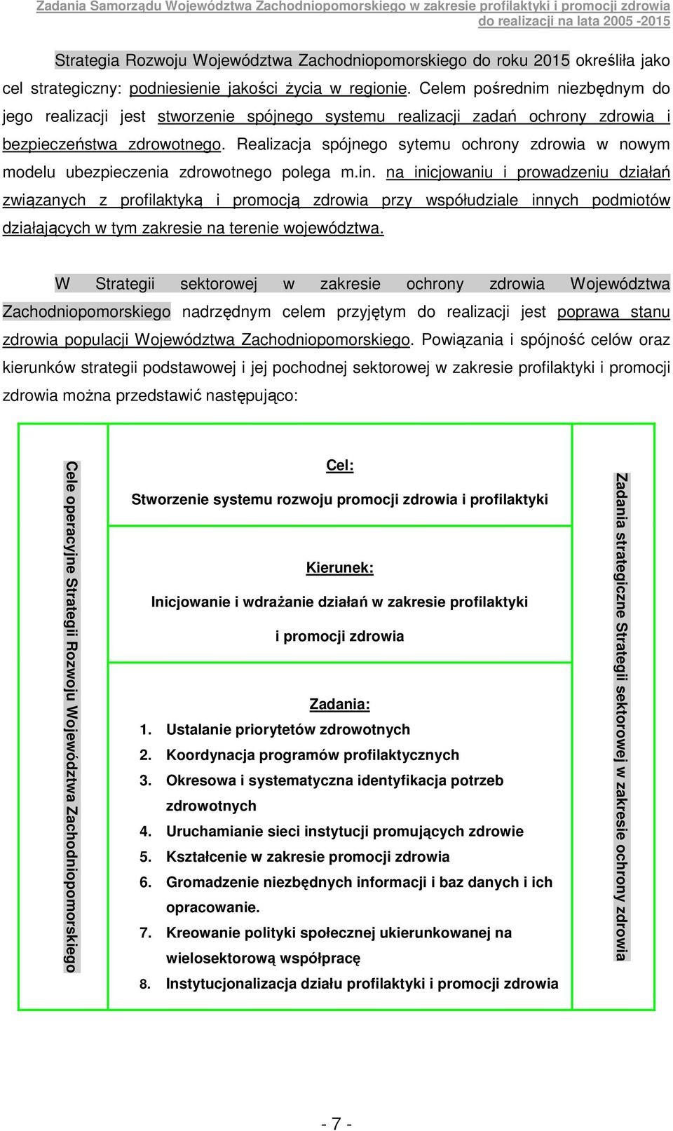 Realizacja spójnego sytemu ochrony zdrowia w nowym modelu ubezpieczenia zdrowotnego polega m.in.