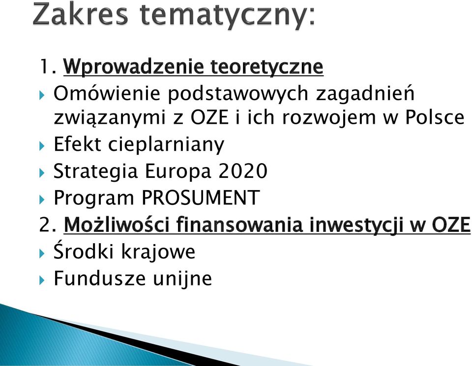 cieplarniany Strategia Europa 2020 Program PROSUMENT 2.