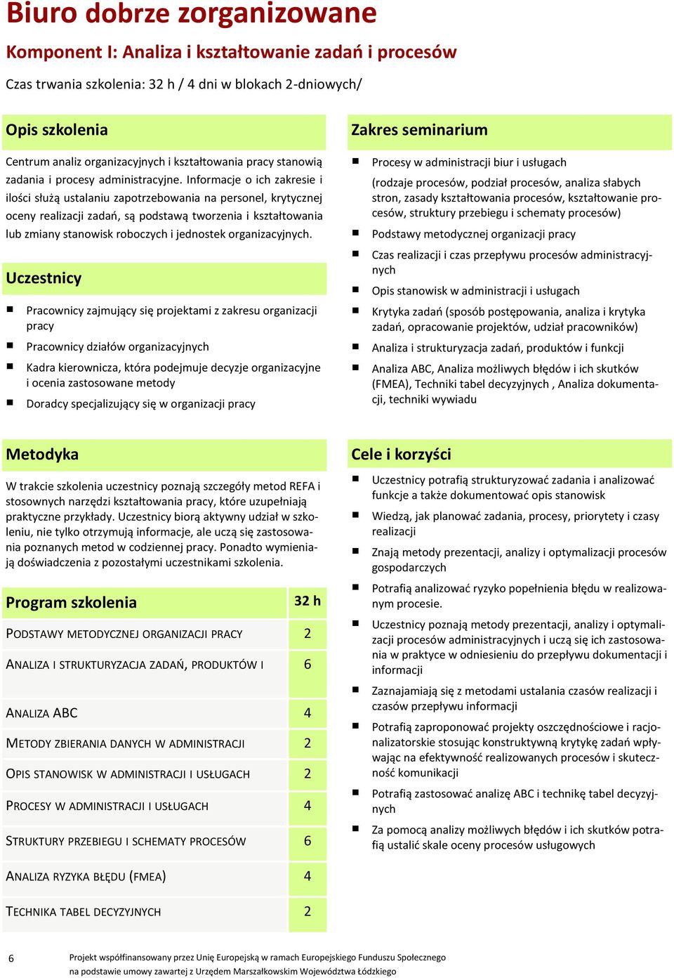 Informacje o ich zakresie i ilości służą ustalaniu zapotrzebowania na personel, krytycznej oceny realizacji zadao, są podstawą tworzenia i kształtowania lub zmiany stanowisk roboczych i jednostek