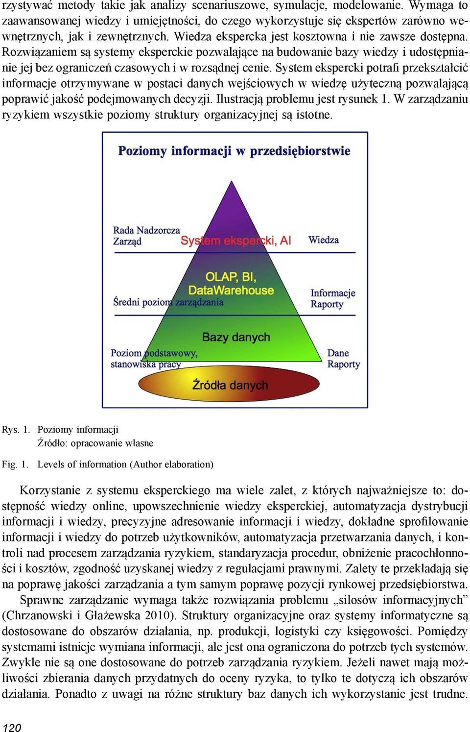 System ekspercki potrafi przekształcić informacje otrzymywane w postaci danych wejściowych w wiedzę użyteczną pozwalającą poprawić jakość podejmowanych decyzji. Ilustracją problemu jest rysunek 1.