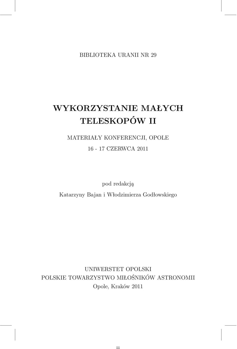 Katarzyny Bajan i Włodzimierza Godłowskiego UNIWERSTET