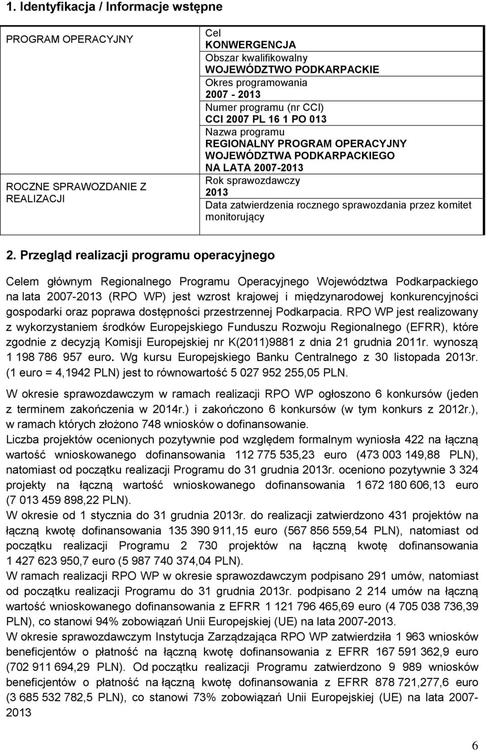 komitet monitorujący 2.