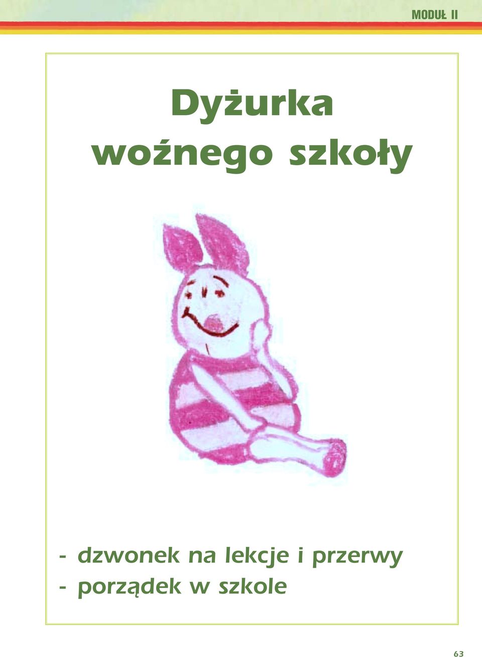 dzwonek na lekcje i