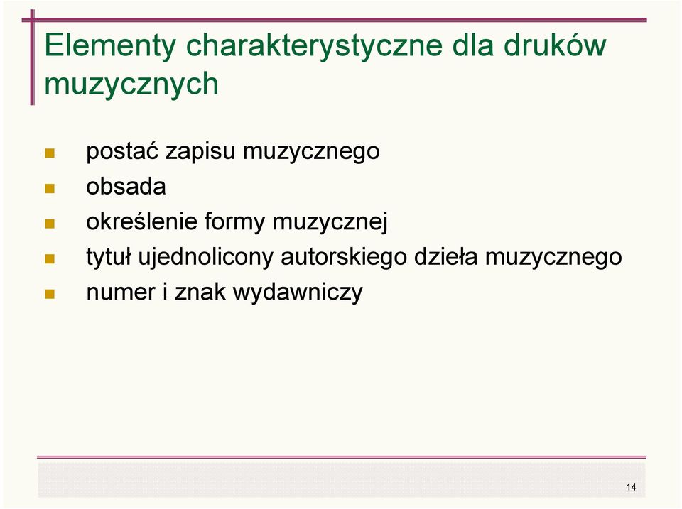 określenie formy muzycznej tytuł ujednolicony