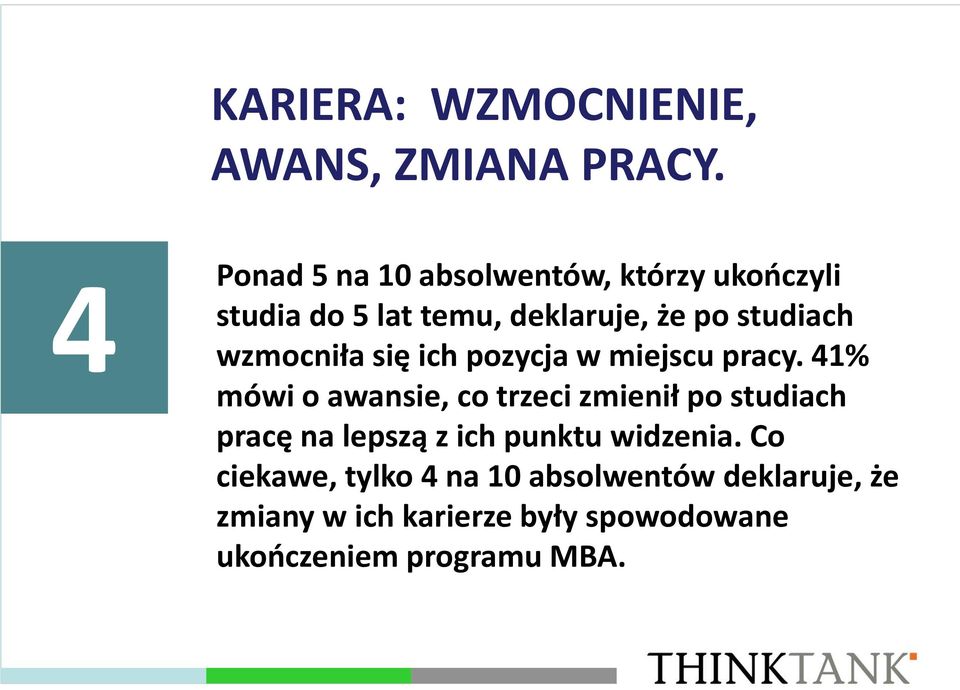 wzmocniła się ich pozycja w miejscu pracy.