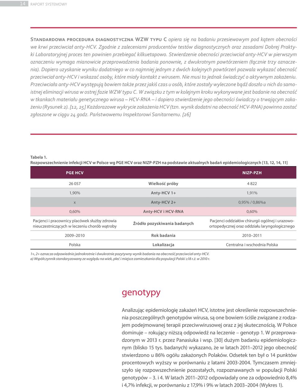 Stwierdzenie obecności przeciwciał anty-hcv w pierwszym oznaczeniu wymaga mianowicie przeprowadzenia badania ponownie, z dwukrotnym powtórzeniem (łącznie trzy oznaczenia).