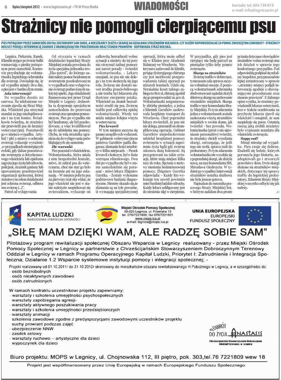 Tygodnik Legnicki Udokumentowany Nakład Egz Nr 01100128 Lipiec