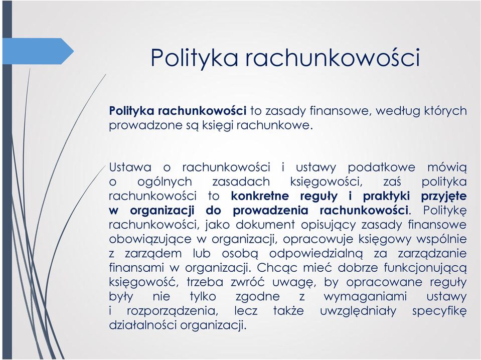 rachunkowości.