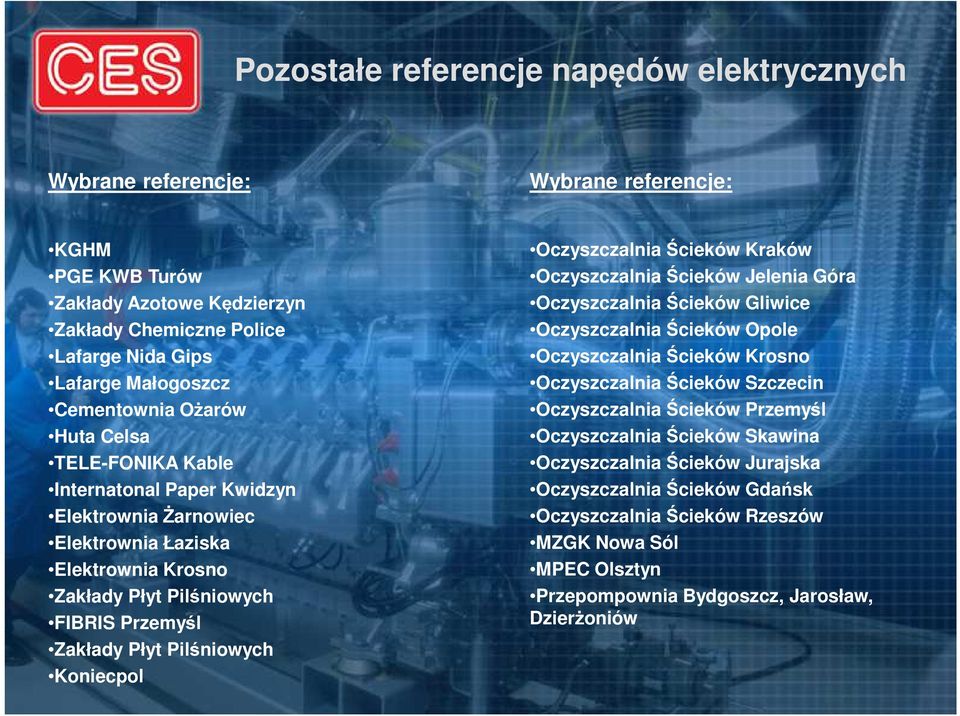 Pilśniowych Koniecpol Oczyszczalnia Ścieków Kraków Oczyszczalnia Ścieków Jelenia Góra Oczyszczalnia Ścieków Gliwice Oczyszczalnia Ścieków Opole Oczyszczalnia Ścieków Krosno Oczyszczalnia Ścieków