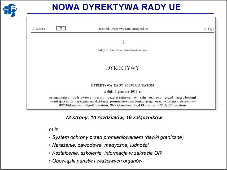 System ochrony przed promieniowaniem (dawki graniczne)