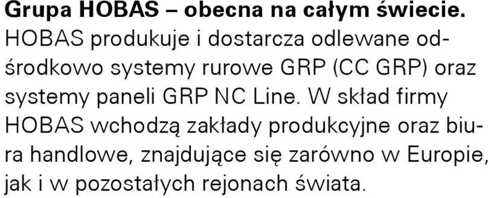 GRP) oraz systemy paneli GRP NC Line.