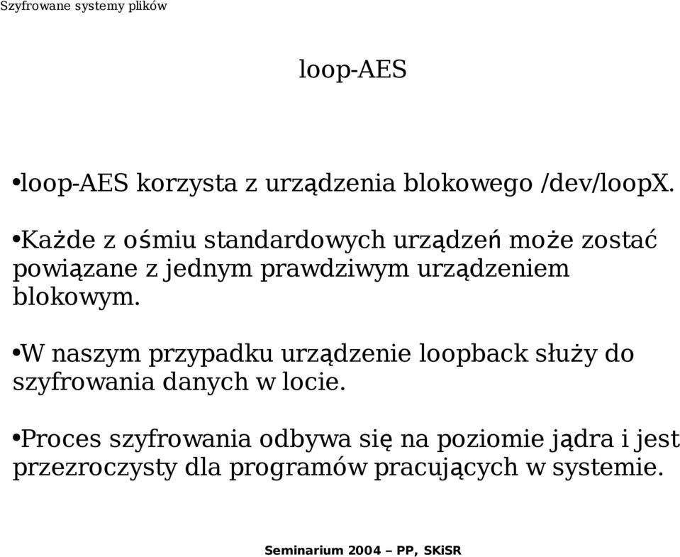 urządzeniem blokowym.