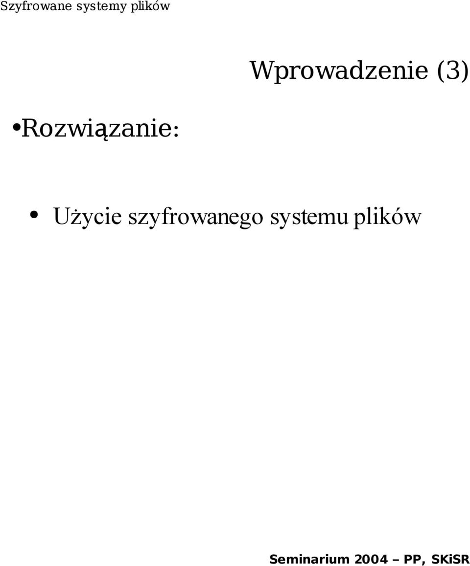 Rozwiązanie: