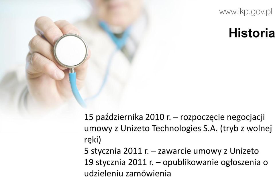 (tryb z wolnej ręki) 5 stycznia 2011 r.