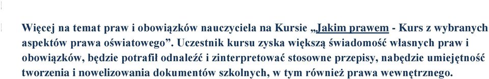 wybranych aspektów prawa oświatowego.