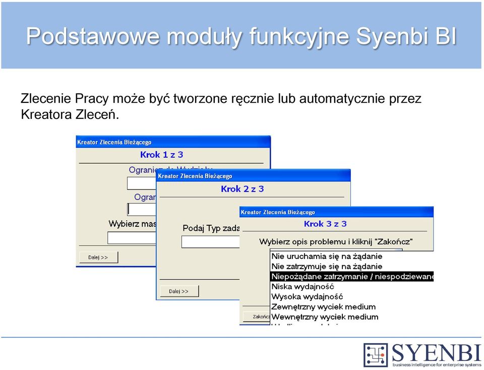 być tworzone ręcznie lub