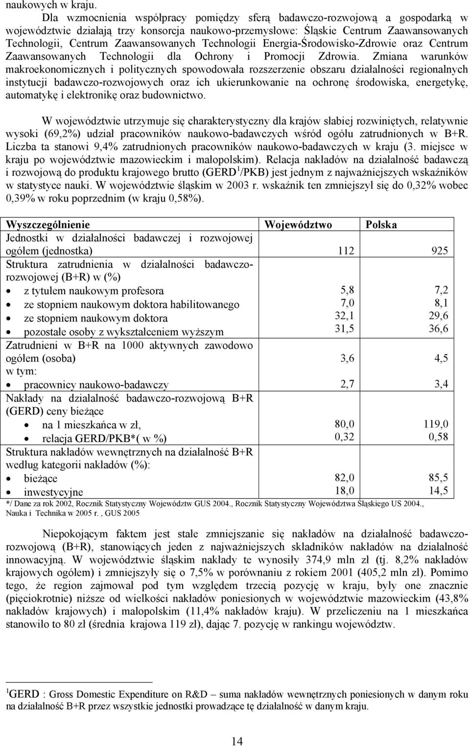 Zaawansowanych Technologii Energia-Środowisko-Zdrowie oraz Centrum Zaawansowanych Technologii dla Ochrony i Promocji Zdrowia.