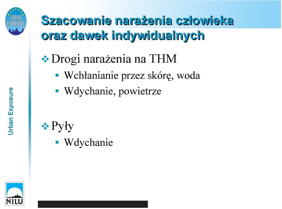 na THM Wchłanianie przez skórę, woda