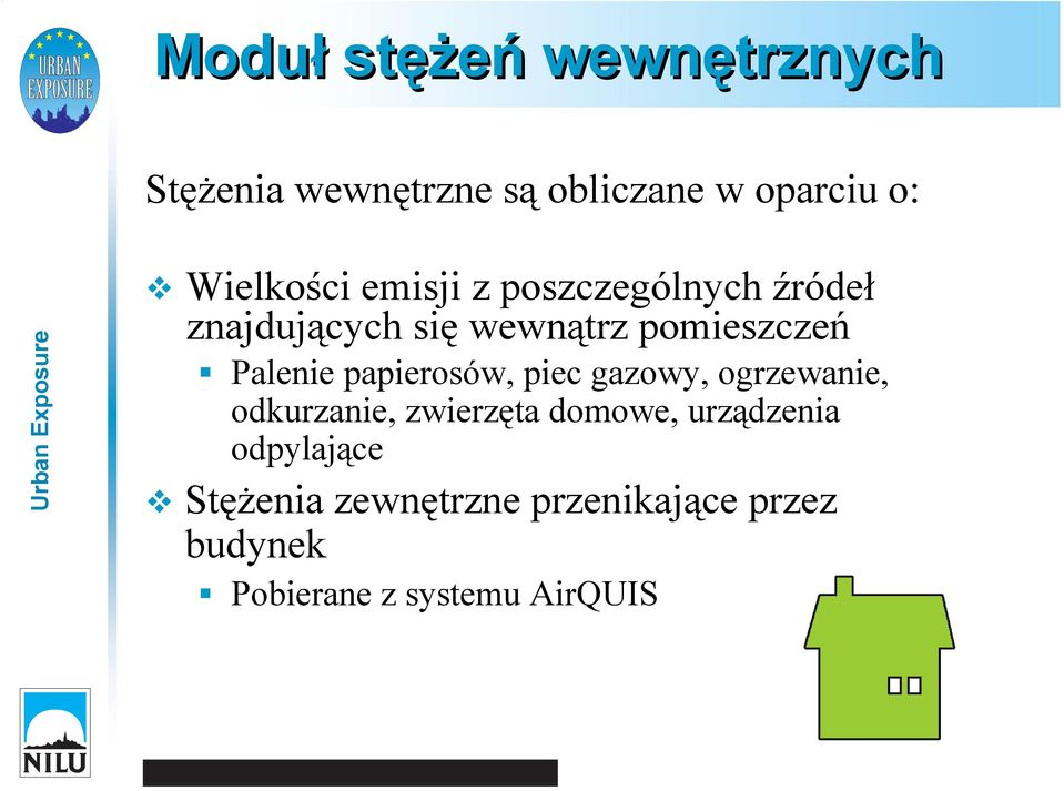 Palenie papierosów, piec gazowy, ogrzewanie, odkurzanie, zwierzęta domowe,