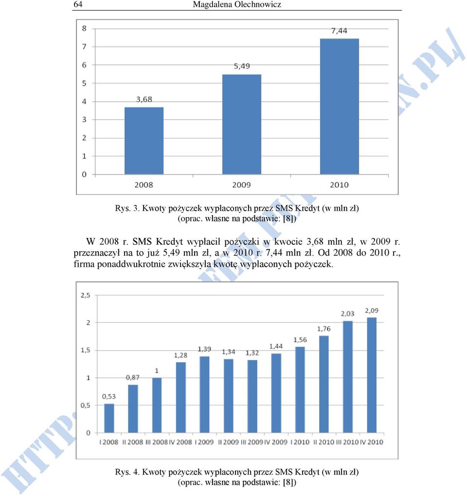 przeznaczył na to już 5,49 mln zł, a w 2010 r. 7,44 mln zł. Od 2008 do 2010 r.