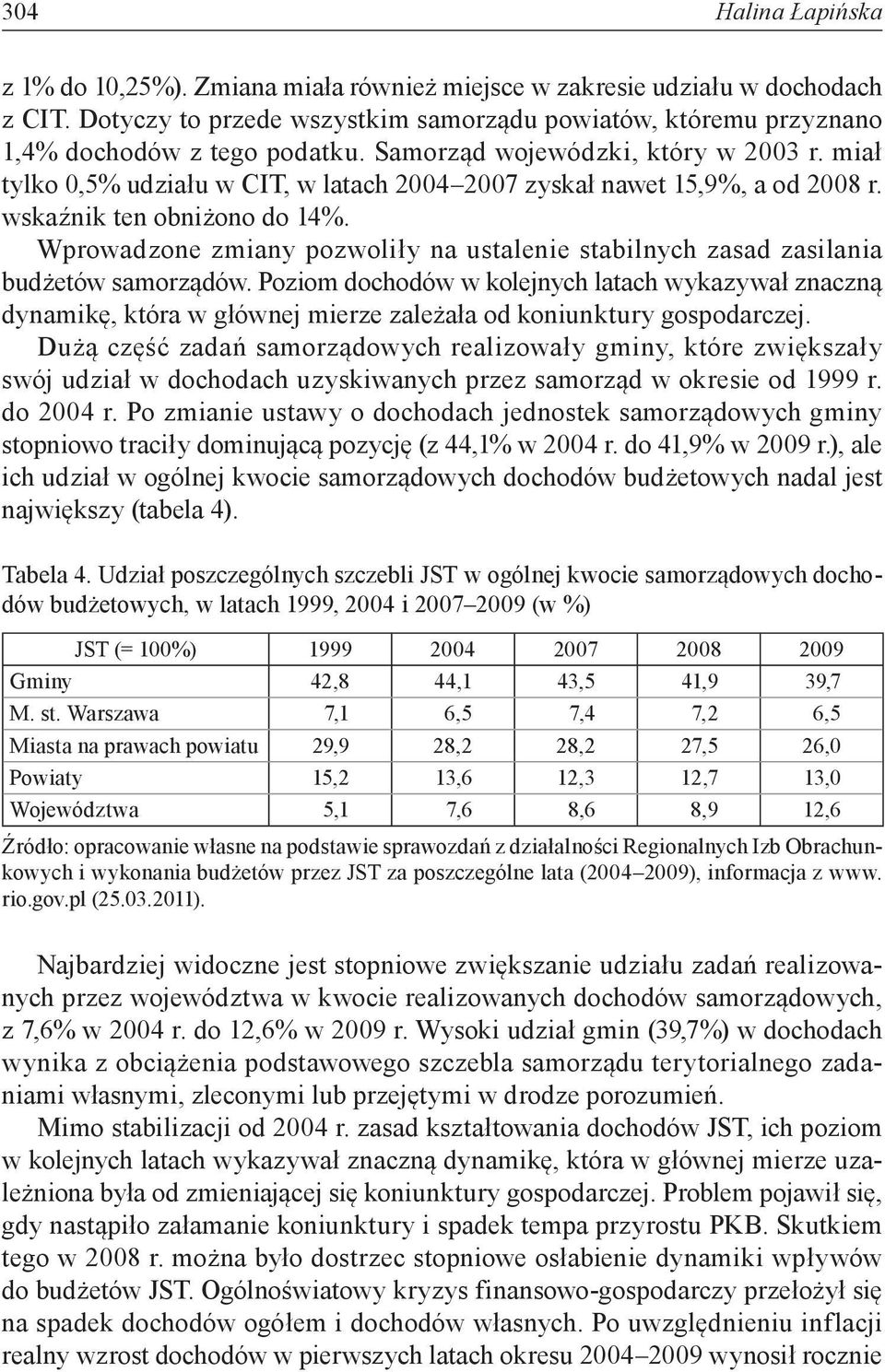 Wprowadzone zmiany pozwoliły na ustalenie stabilnych zasad zasilania budżetów samorządów.