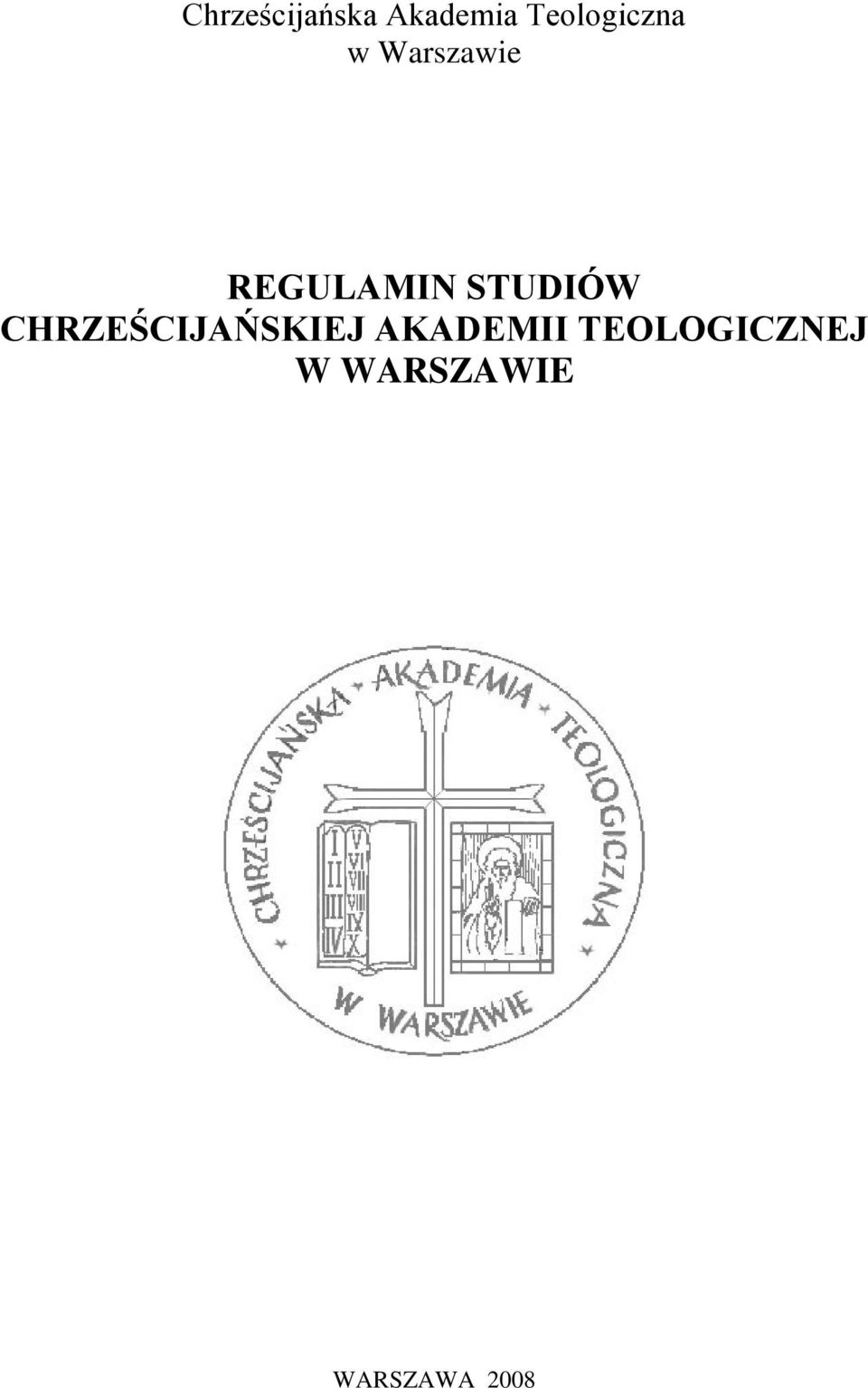 REGULAMIN STUDIÓW