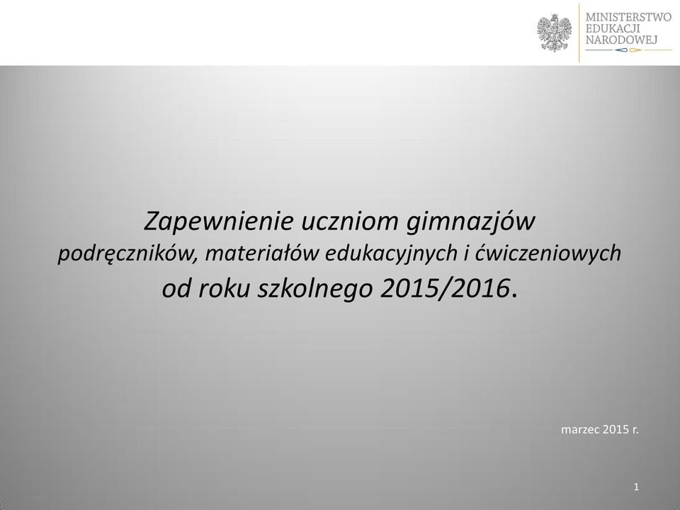 edukacyjnych i ćwiczeniowych od