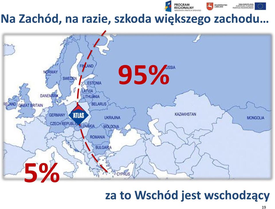 zachodu 95% 5% za to