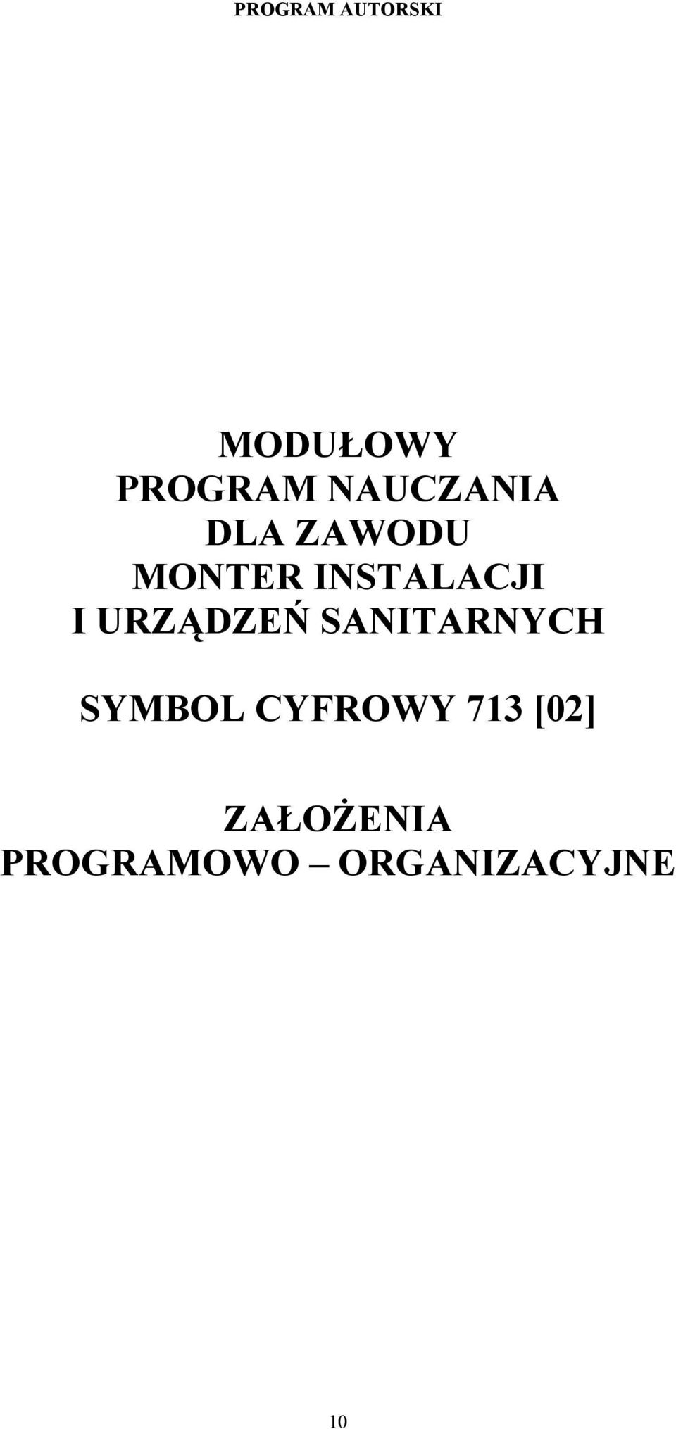 URZĄDZEŃ SANITARNYCH SYMBOL