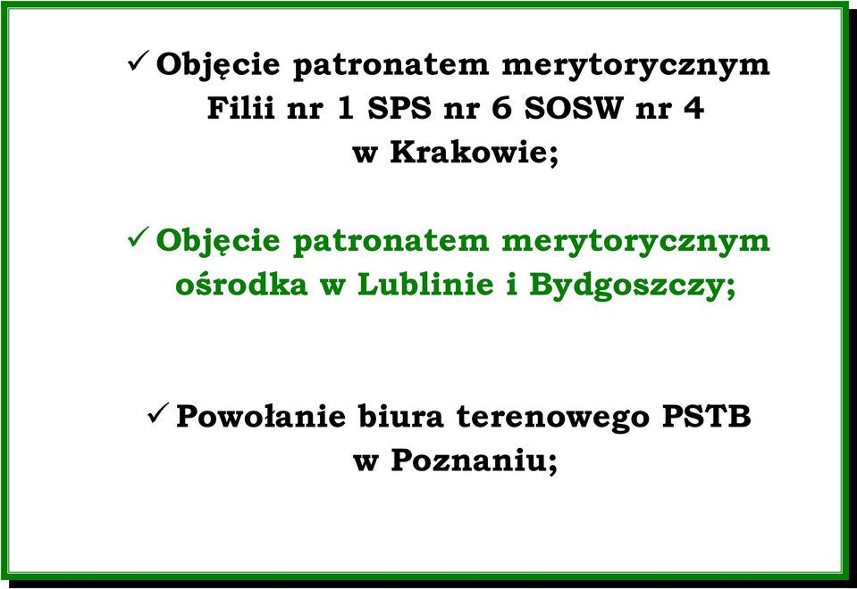 patronatem merytorycznym ośrodka w Lublinie i