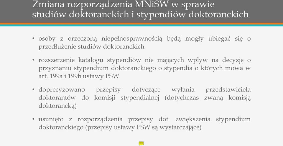 stypendia o których mowa w art.