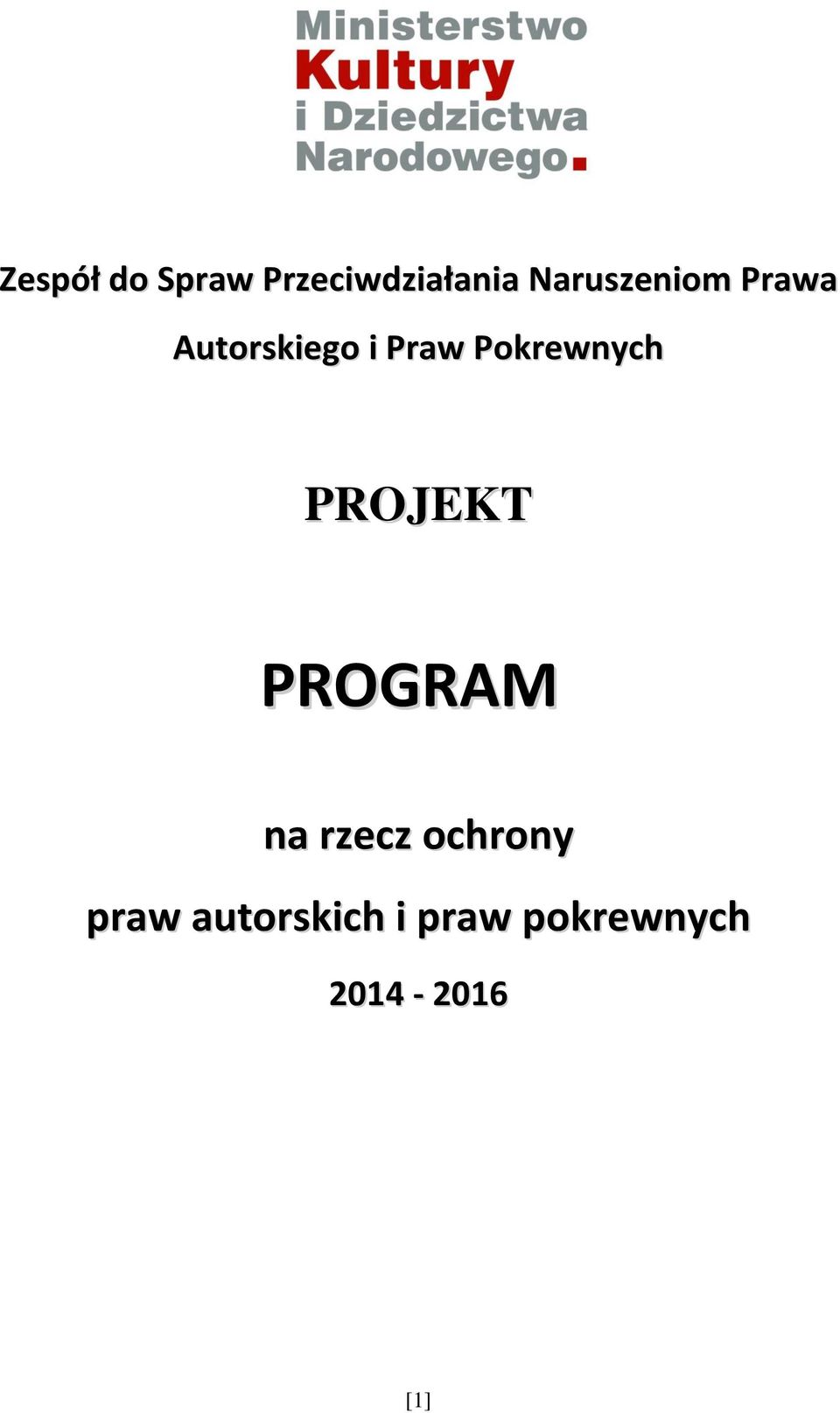 Pokrewnych PROJEKT PROGRAM na rzecz