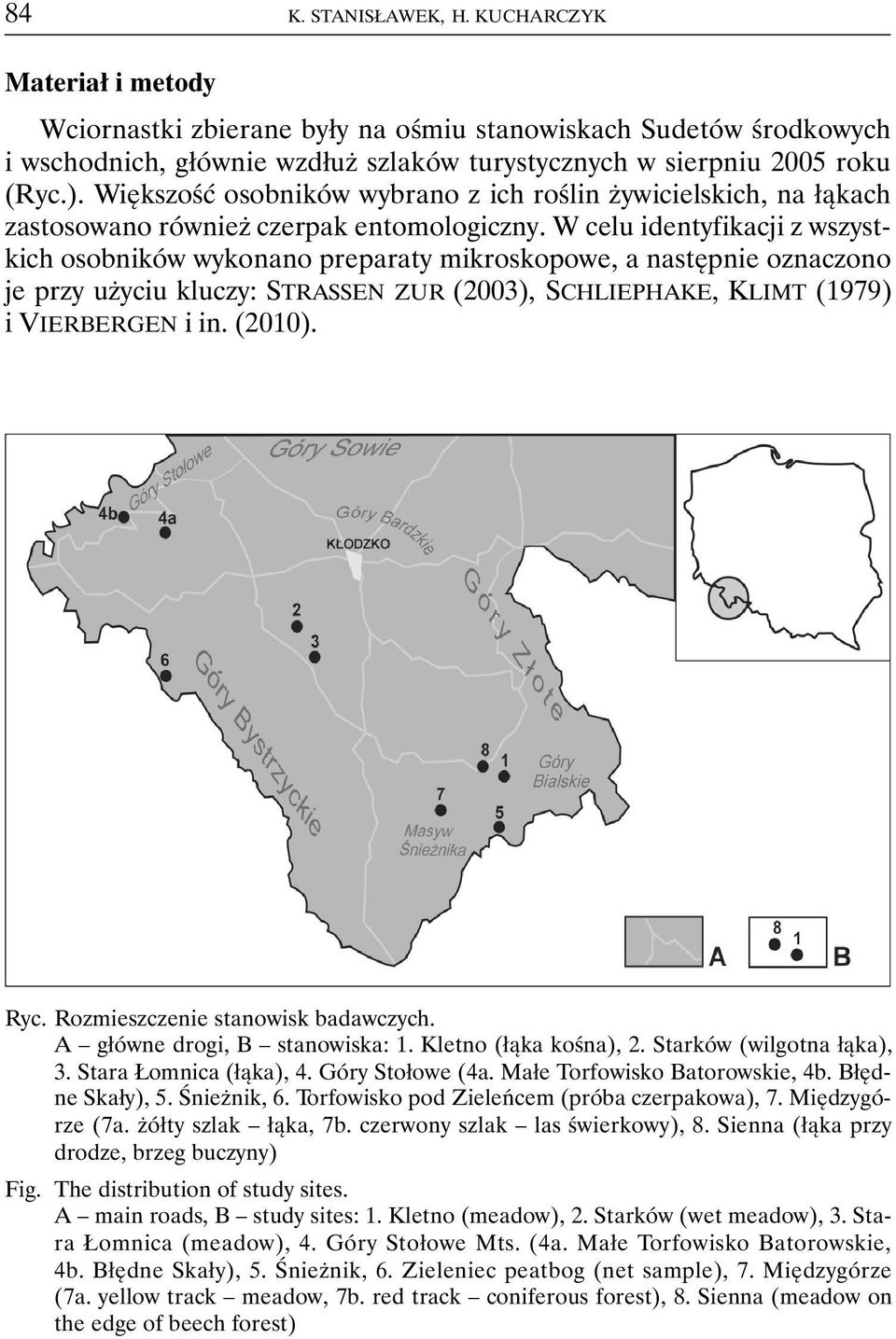 W celu identyfikacji z wszystkich osobników wykonano preparaty mikroskopowe, a następnie oznaczono je przy użyciu kluczy: STRASSEN ZUR (2003), SCHLIEPHAKE, KLIMT (1979) i VIERBERGEN i in. (2010). Ryc.