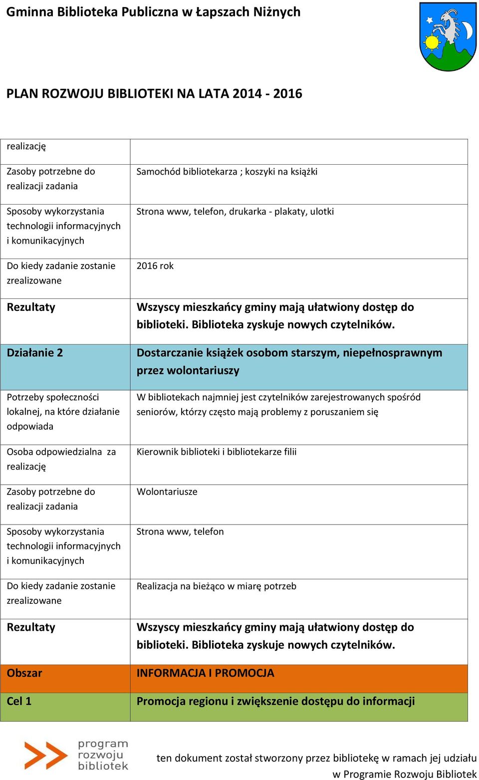 Dostarczanie książek osobom starszym, niepełnosprawnym przez wolontariuszy W bibliotekach najmniej jest czytelników zarejestrowanych spośród seniorów, którzy często mają problemy