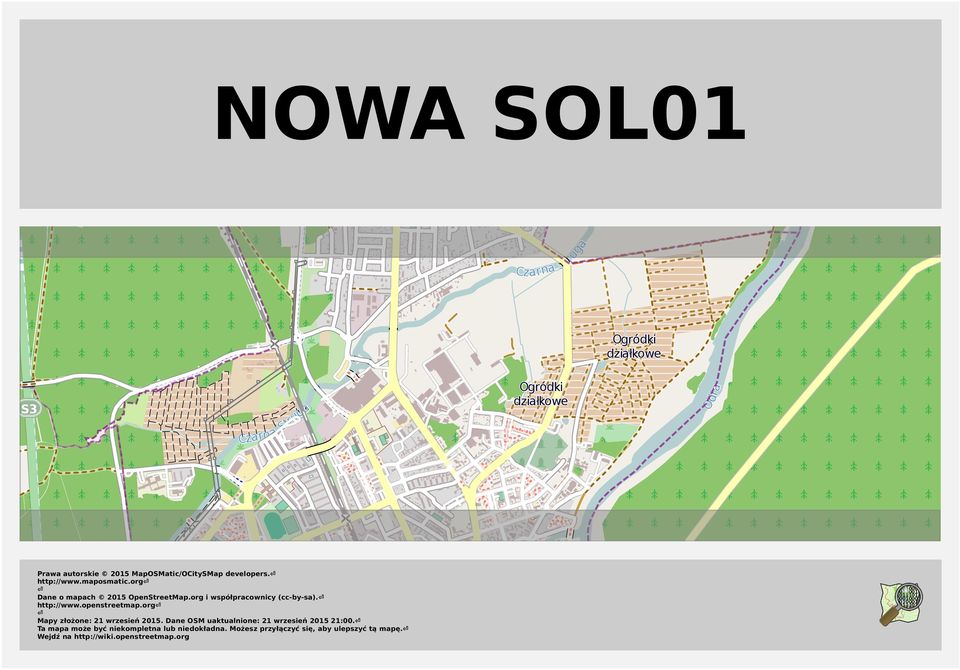 openstreetmap.org Mapy złożone: 2 wrzesień 205. ane OSM uaktualnione: 2 wrzesień 205 2:00.