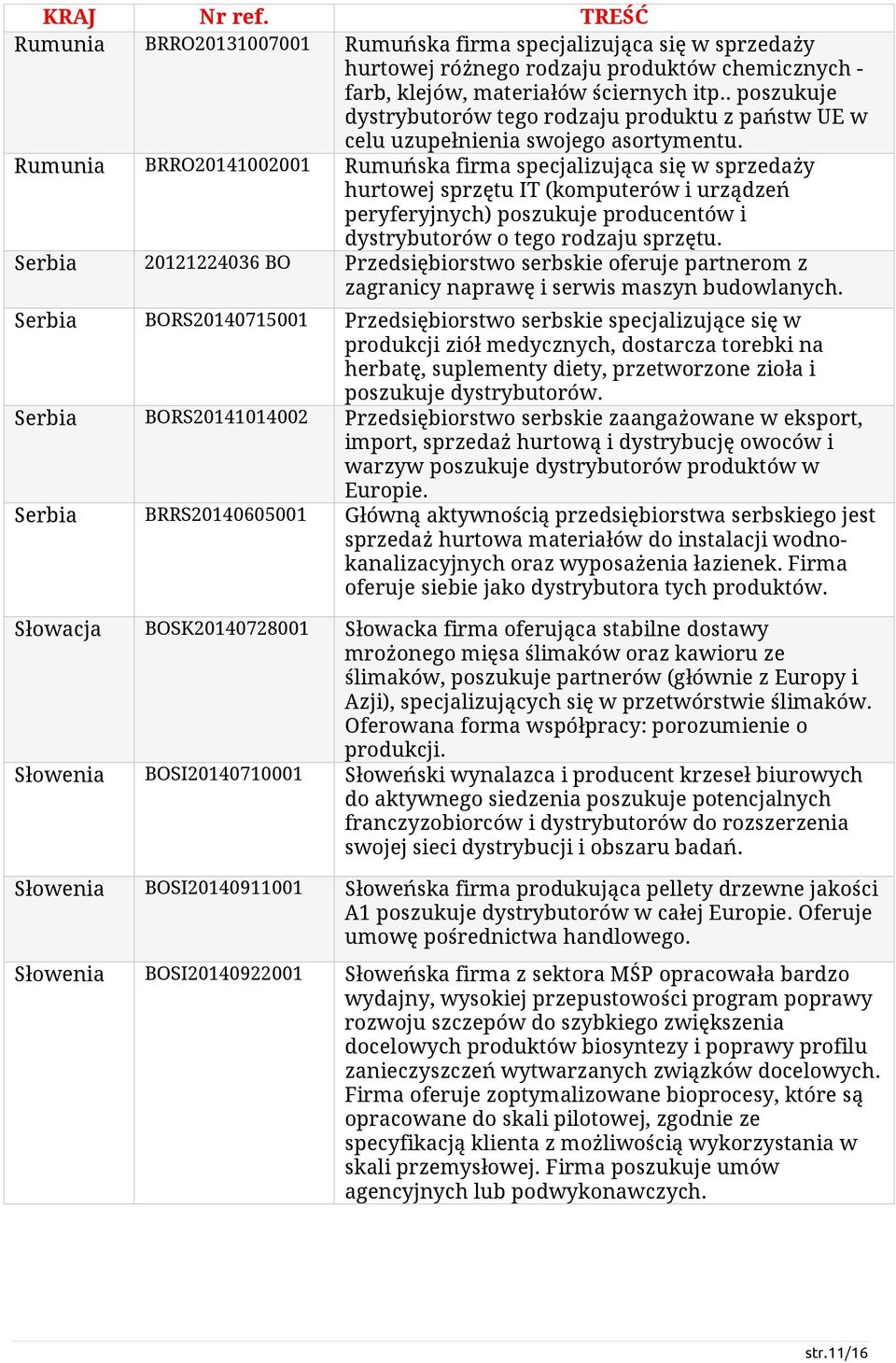 Rumunia BRRO20141002001 Rumuńska firma specjalizująca się w sprzedaży hurtowej sprzętu IT (komputerów i urządzeń peryferyjnych) poszukuje producentów i dystrybutorów o tego rodzaju sprzętu.