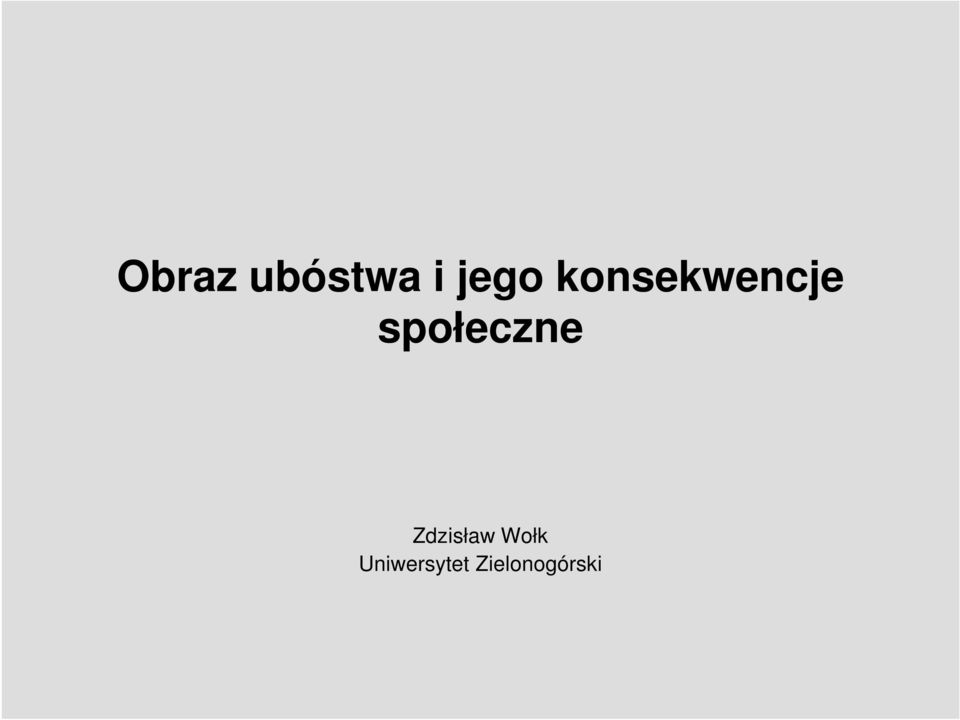 społeczne Zdzisław