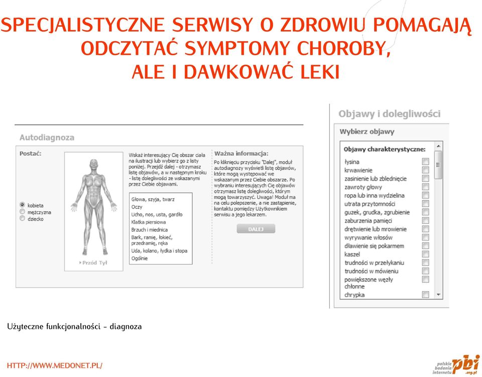 ALE I DAWKOWAĆ LEKI Użyteczne