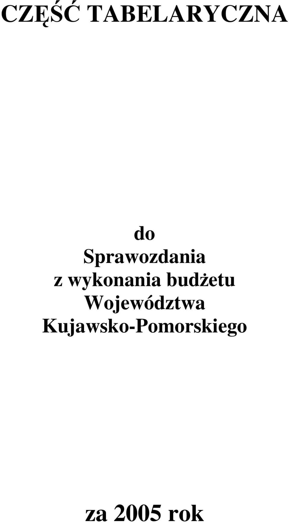 budżetu Województwa