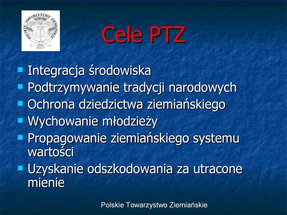 ziemiańskiego Wychowanie młodzieży Propagowanie