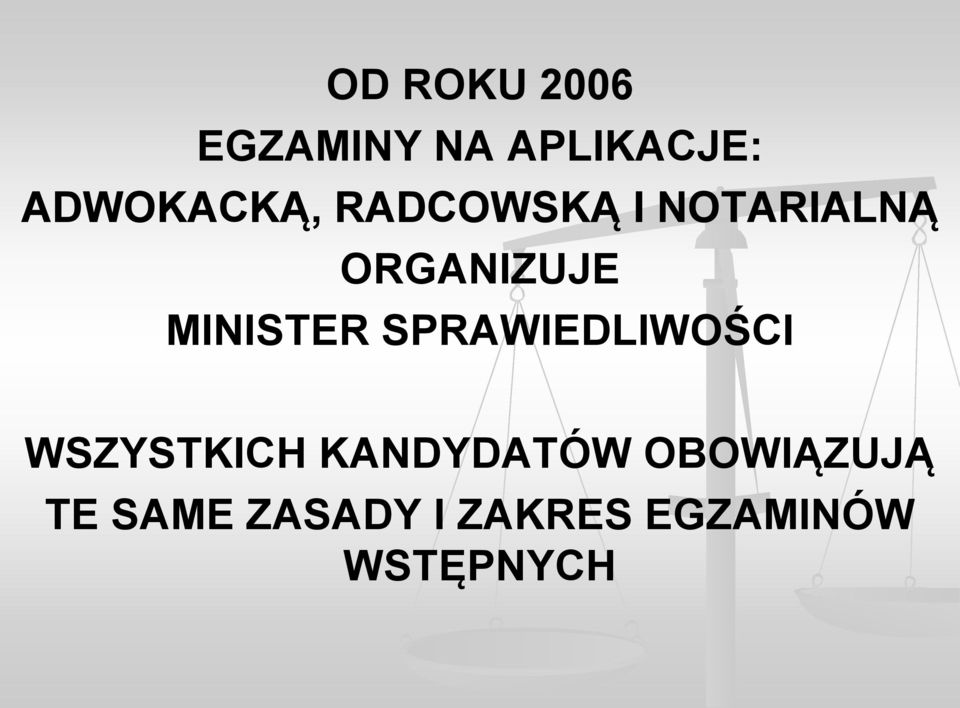 MINISTER SPRAWIEDLIWOŚCI WSZYSTKICH