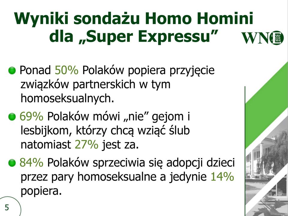 69% Polaków mówi nie gejom i lesbijkom, którzy chcą wziąć ślub natomiast